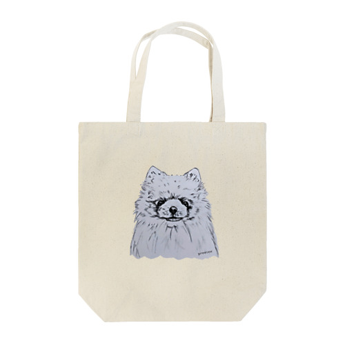 ポメラニアン　アート犬 Tote Bag