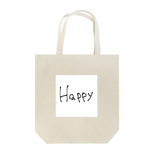 Happyロゴ Tote Bag
