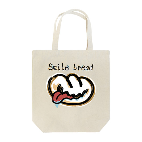 Smile bread Tote Bag