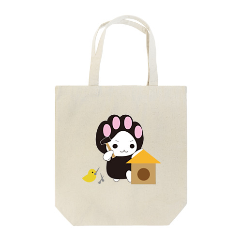 ねこきゅうランチ　DIY Tote Bag