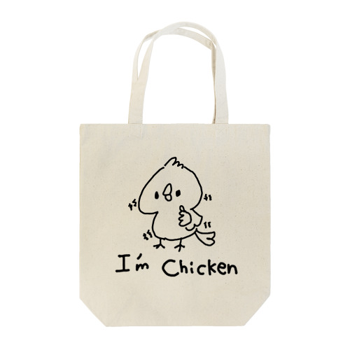 I am chicken Tote Bag
