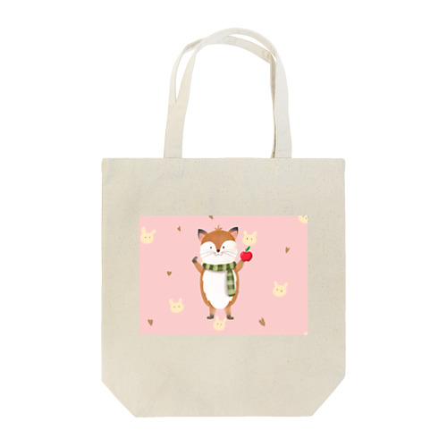 キツネ君と遊ぼ Tote Bag