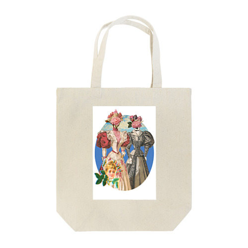 花と貴婦人 Tote Bag