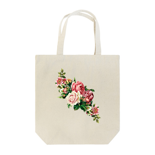 バラ柄 Tote Bag