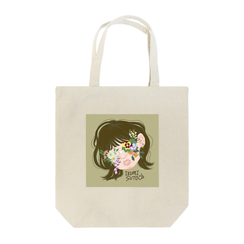 花 Tote Bag