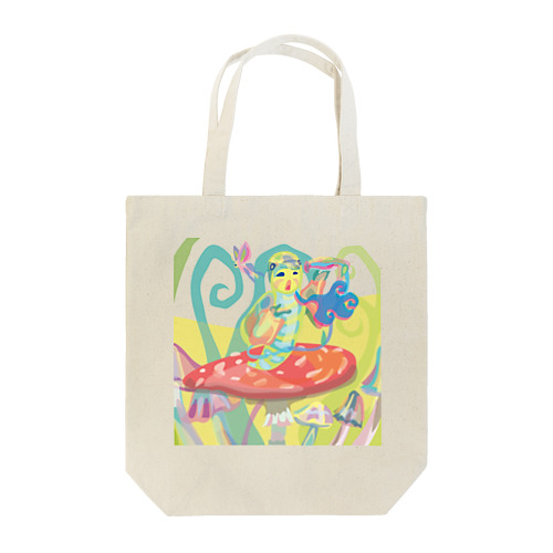 Alice's adventures in Wonderland（Advice from a Caterpillar（Advice from a Caterpillar）/by animalinka Tote Bag