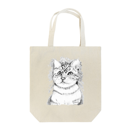 アート猫　モノクロ　 Tote Bag