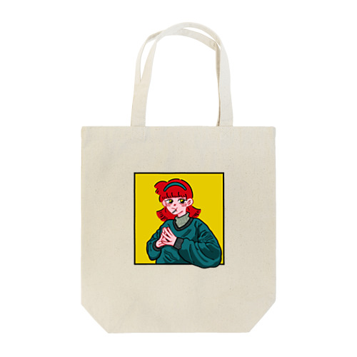 待ってる。 Tote Bag