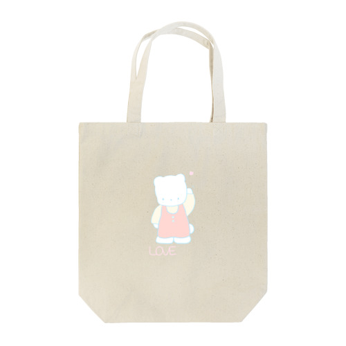 レトロLOVEくま Tote Bag