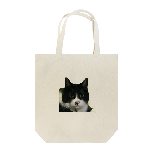 黒白ネコ　タオ Tote Bag