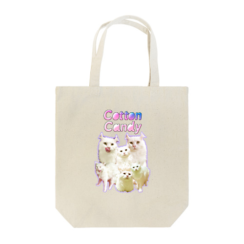 Cotton Candyな耳毛 Tote Bag