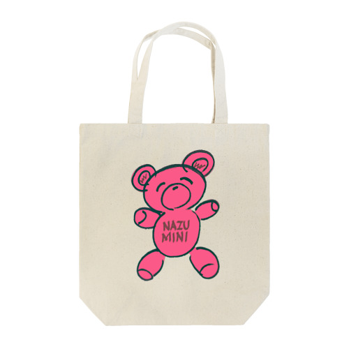 NAZU MINI bear （Pink）グッズ トートバッグ