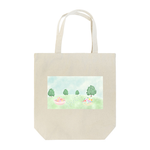 くれよんな風景 Tote Bag