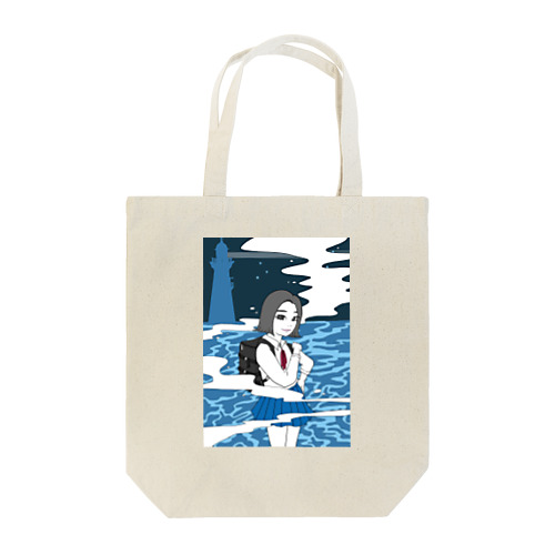 海辺の女の子 Tote Bag