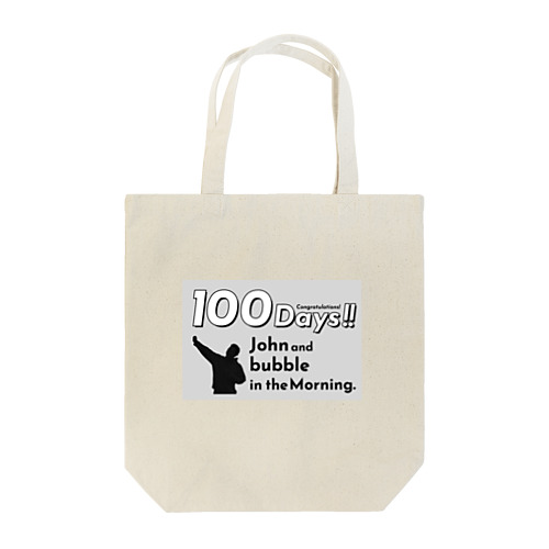 100days_john Tote Bag
