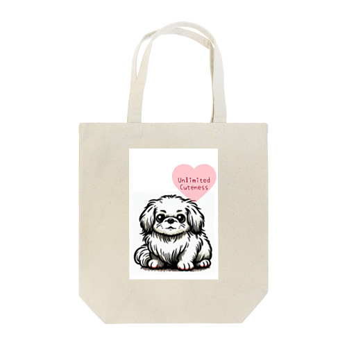 可愛いペキニーズ Tote Bag