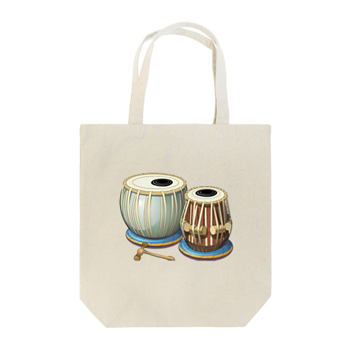 タブラとハトリ Tote Bag