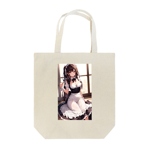 メイドのお姉さんの二次元イラスト Tote Bag