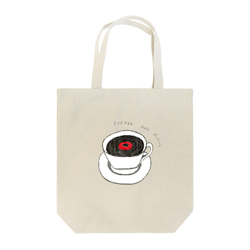COFFEE AND MUSIC Tote Bag