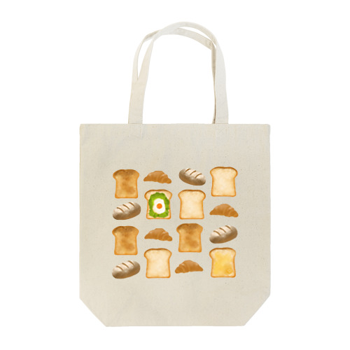 いっぱいのパン Tote Bag