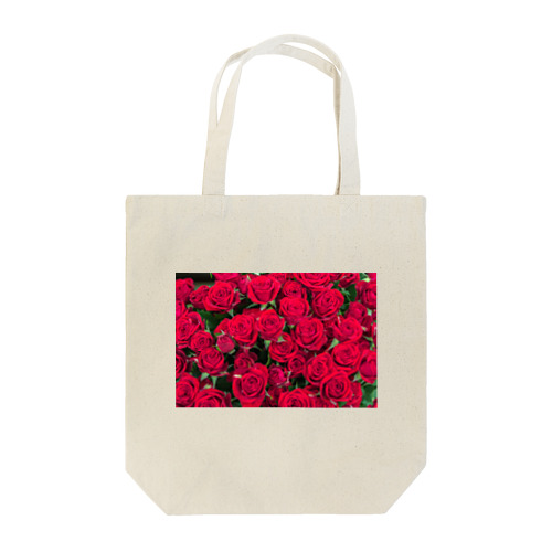 情熱の赤い薔薇 Tote Bag