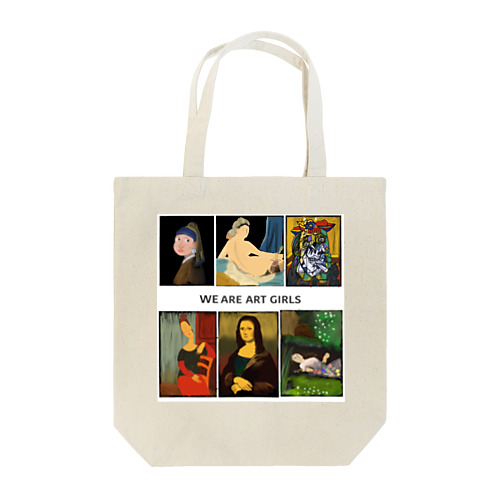 WE ARE ART GIRLS Tote Bag