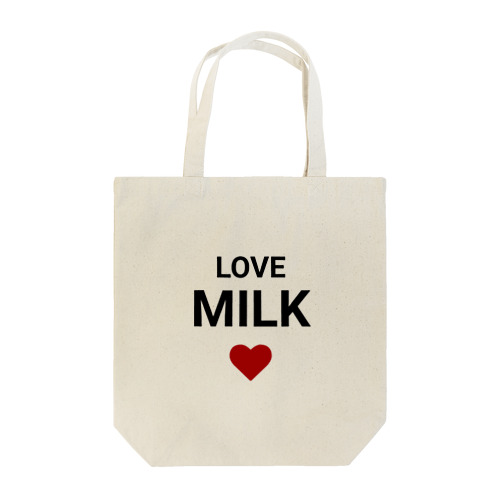 LOVE MILK Tote Bag