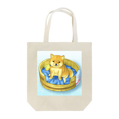 銭湯豆柴　ふろすけくん Tote Bag