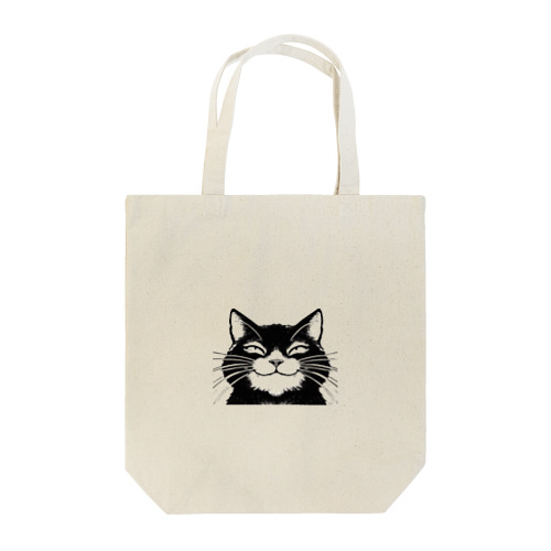 してやったり！！の顔した猫 Tote Bag