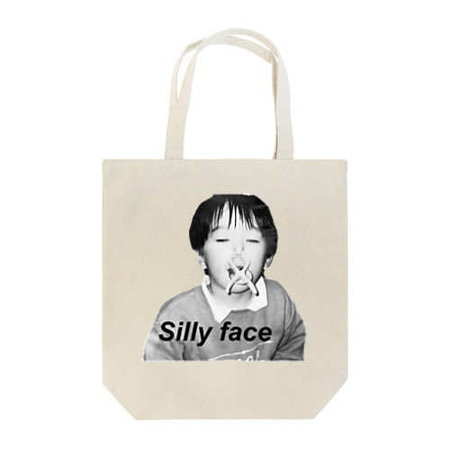 Silly face  トートバッグ