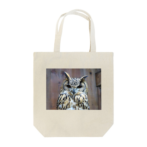 花鳥園にいたフクロウ Tote Bag