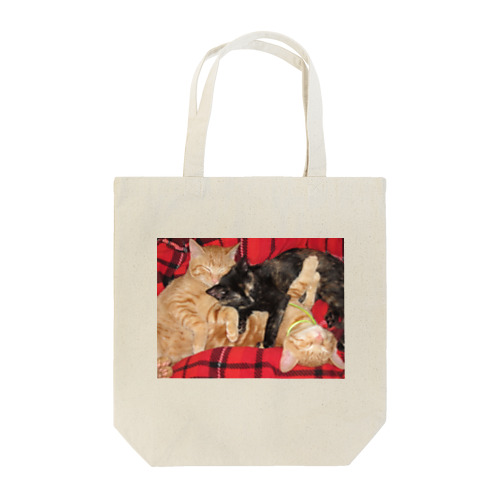 寝るのが仕事　じじとはくとりん Tote Bag