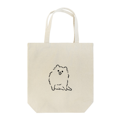 くったりポメラニアン Tote Bag