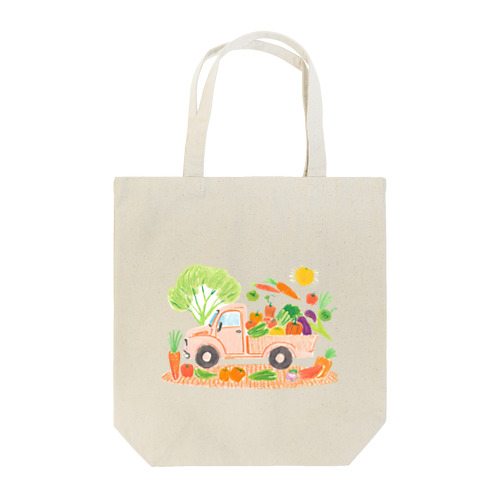 野菜もりもり軽トラさん Tote Bag