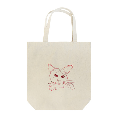 猫カフェ猫さんユル描画 Tote Bag
