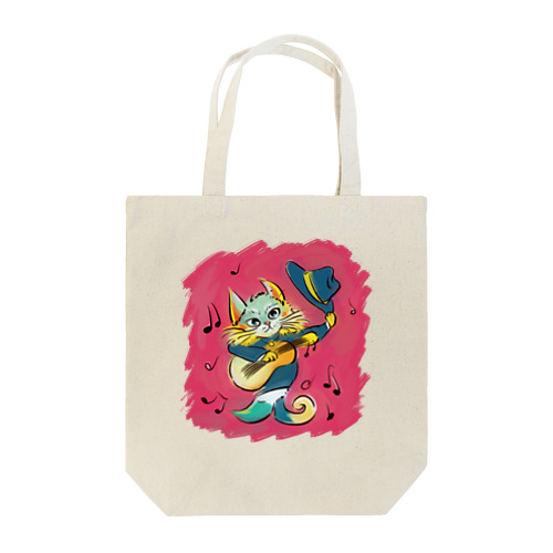 音楽家な猫ちゃん Tote Bag