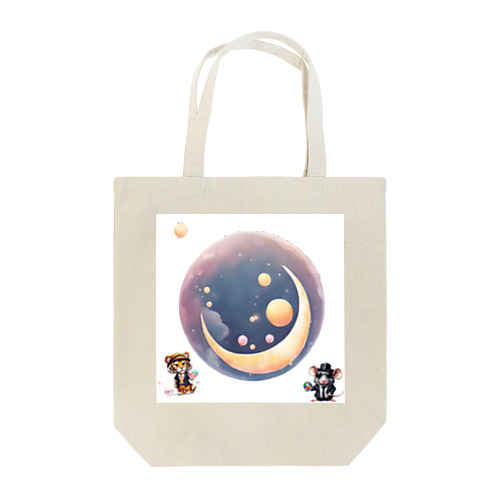 三日月🎵 Tote Bag