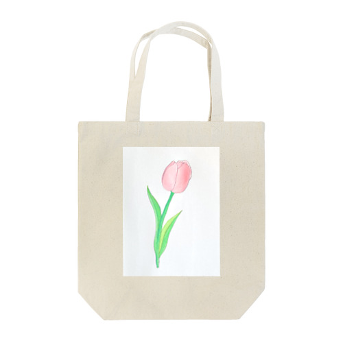 ピンクのチューリップ Tote Bag