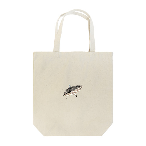 デジタルイラストのサメ Tote Bag