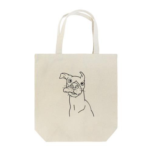 重力に負けるモモ　飼い主の絵 Tote Bag