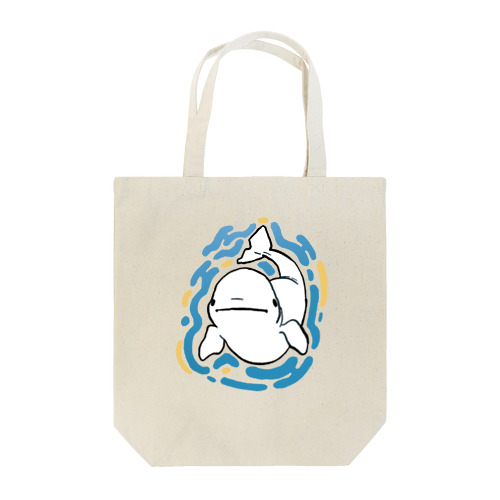 真顔ベルーガ Tote Bag