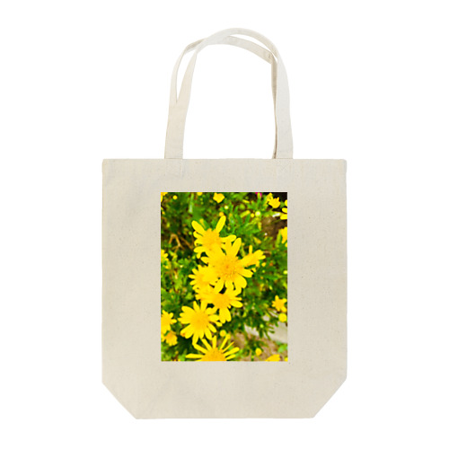 黄色の花 トートバッグ