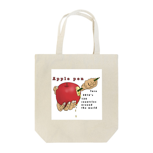 Apple pen Tote Bag