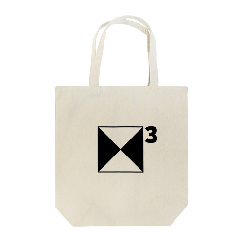 PUNCH OUT　ブラック Tote Bag