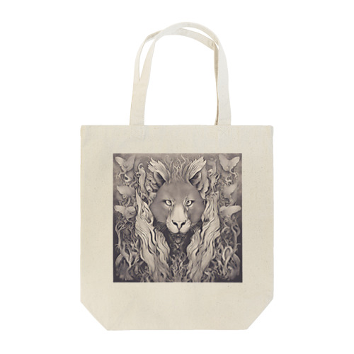大自然の王者ライオン Tote Bag