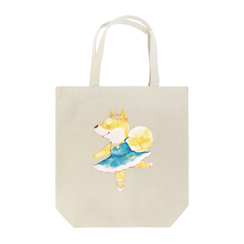 柴犬バレリーナ（ティアラ） Tote Bag