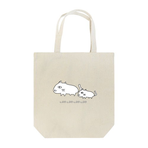 ネコチヤンの親子。 Tote Bag