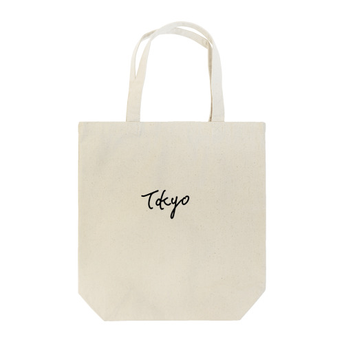 Tokyo (handwritten) Tote Bag