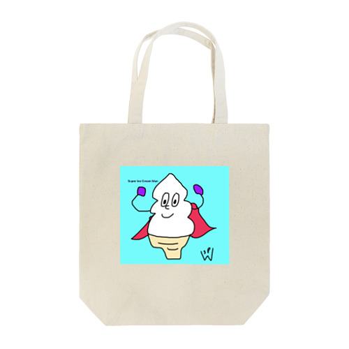 スーパーアイスクリームマン　 Tote Bag