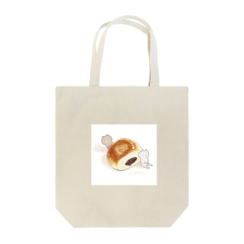 くまさんねこさんとパン Tote Bag